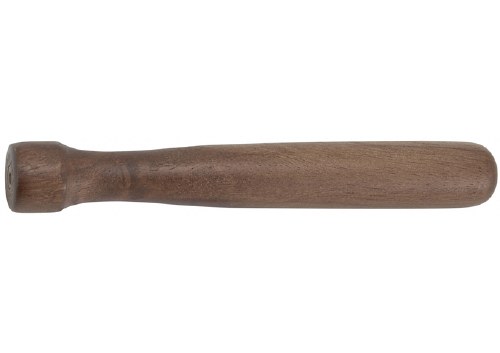 Winco WMW-8 Wood Muddler, Flat Head, Walnut, 8"