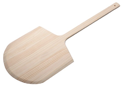 PIZZA PEEL, WOOD 14"x15"x36"L,