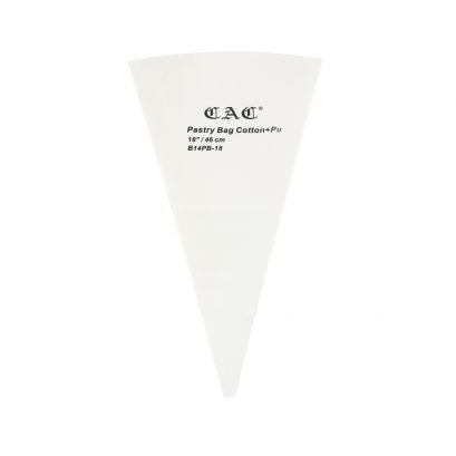 PASTRY BAG,PLASTIC COATED, 18"
