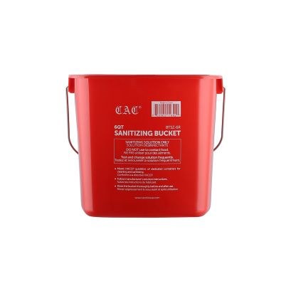 CLEANING BUCKET, 6 QT, RED
