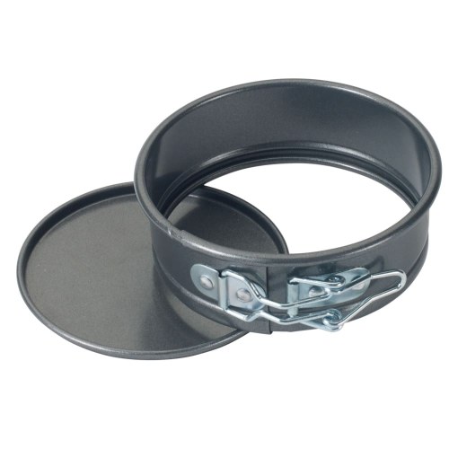 Winco HSP-042 Aluminized Steel Springform Pan, 4" Diameter