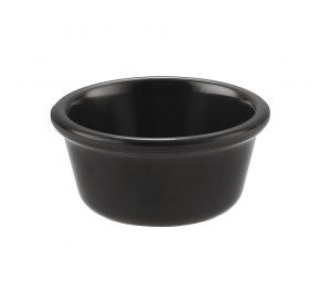 Ramekin  SMOOTH Black 6oz