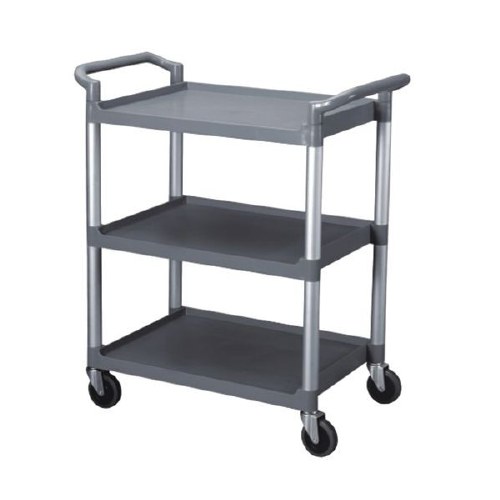 3 TIER UTILITY CART, LARGE, GY