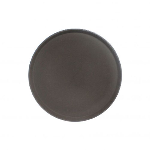 Thunder Group PLST1600BR Polypropylene Tray, Non-Slip, Round, Brown, 16" Diameter