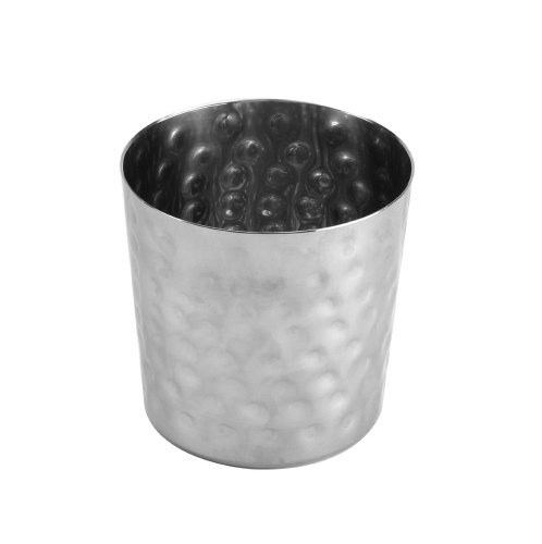 Thunder Group SLFFC003 Stainless Steel French Fry Cup, Hammered, 13 Oz