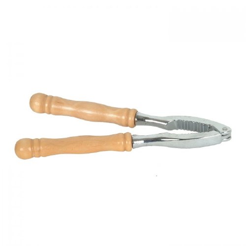 Thunder Group SLLC116W Metal Lobster Cracker with Wood Handle, 6"