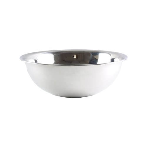 Winco Heavy-Duty Mixing Bowl, 16-Quart, Stainless Steel