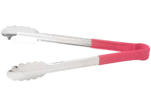 Endurance Square Tip Tongs - Red – The Seasoned Gourmet