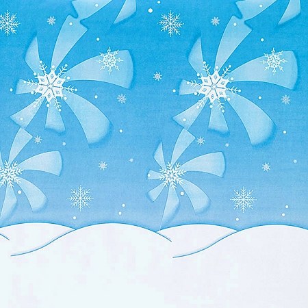 Winter Time Fadeless Backing Paper Roll 3.7m x 1.2m