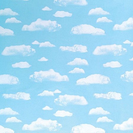 Clourds Fadeless Backing Paper Roll 3.7m x 1.2m