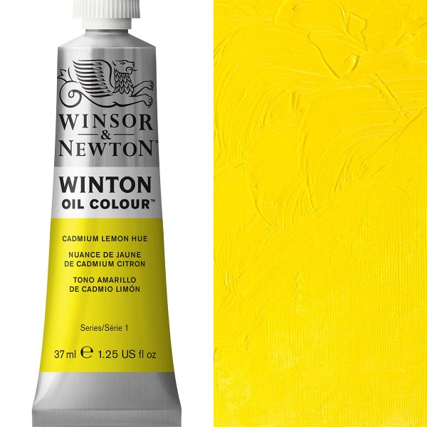 Winsor & Newton Winton Oil Paint 37ml Cadmium Lemon