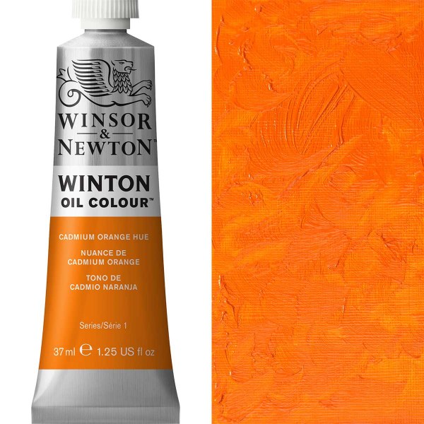 Winsor & Newton Winton Oil Paint 37ml Cadmium Orange
