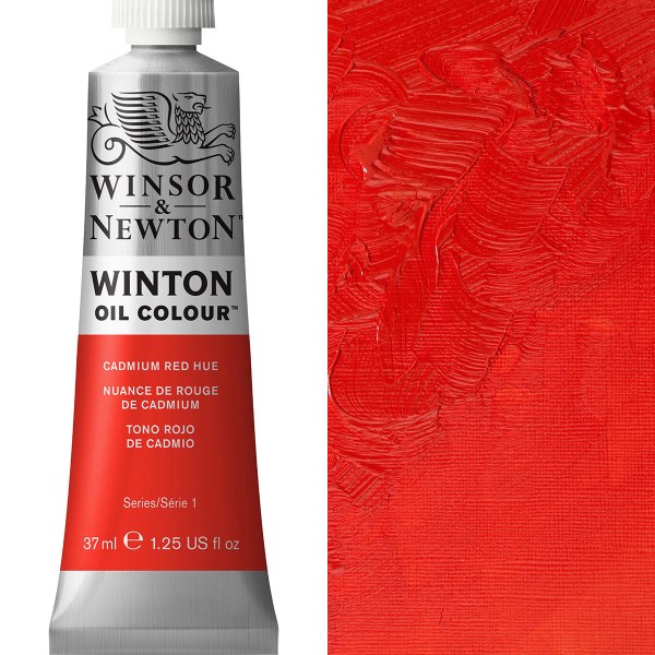 Winsor & Newton Winton Oil Paint 37ml Cadmium Red