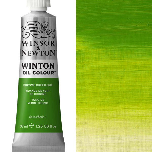 Winsor & Newton Winton Oil Paint 37ml Chrome Green