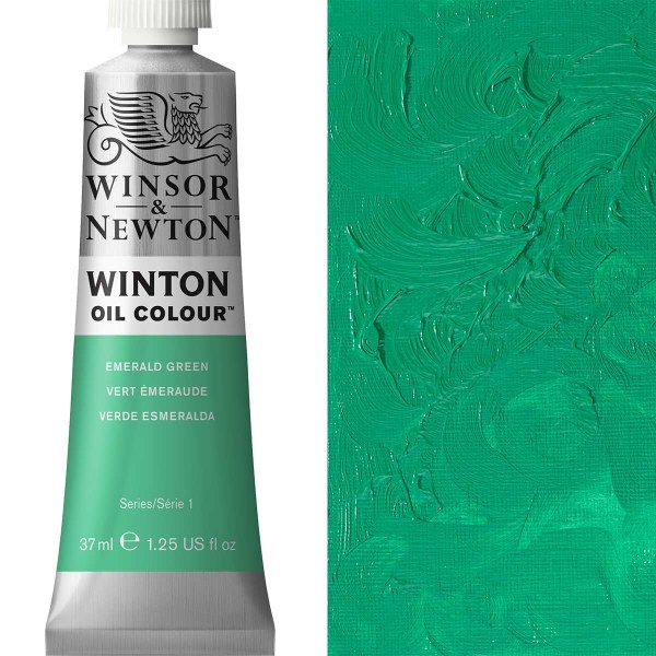 Winsor & Newton Winton Oil Paint 37ml Emerald Green