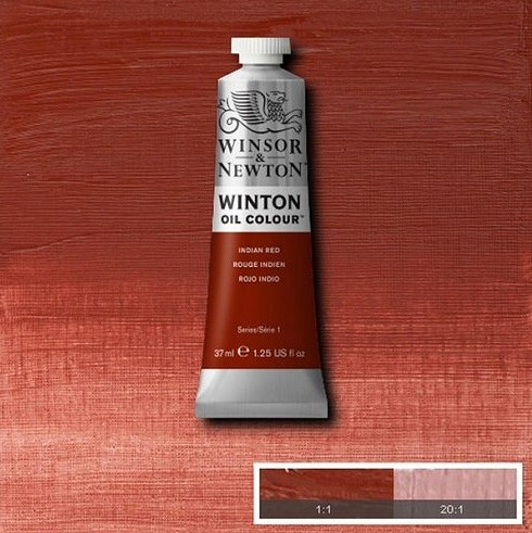Winsor & Newton Winton Oil Paint 37ml Indian Red