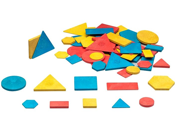 RE-Wood® Attribute Blocks 60mm (Set 60)