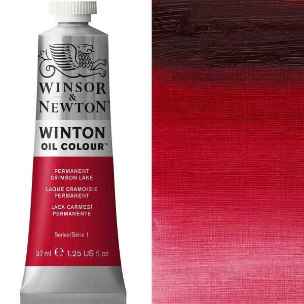 Winsor & Newton Winton Oil Paint 37ml Permanent Crimson Lake