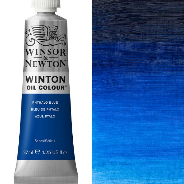 Winsor & Newton Winton Oil Paint 37ml Phthalo Blue