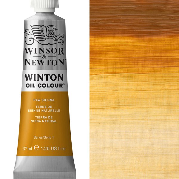 Winsor & Newton Winton Oil Paint 37ml Raw Sienna