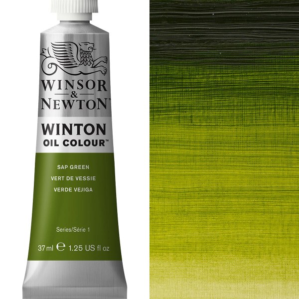 Winsor & Newton Winton Oil Paint 37ml Sap Green