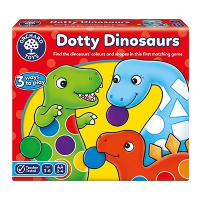 Dotty Dinosaur Shape & Colour Matching Game