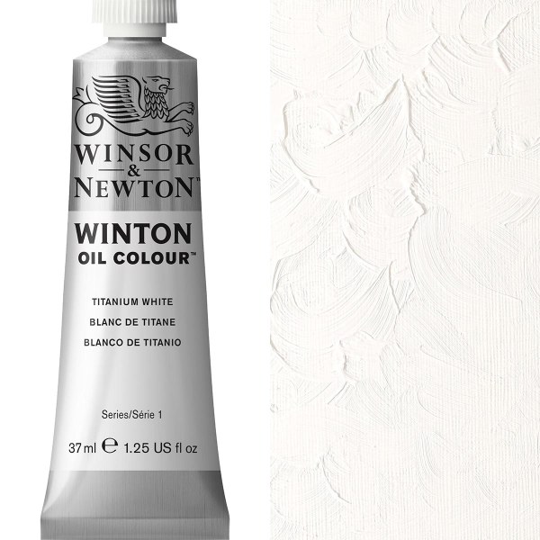 Winsor & Newton Winton Oil Paint 37ml Titanium White