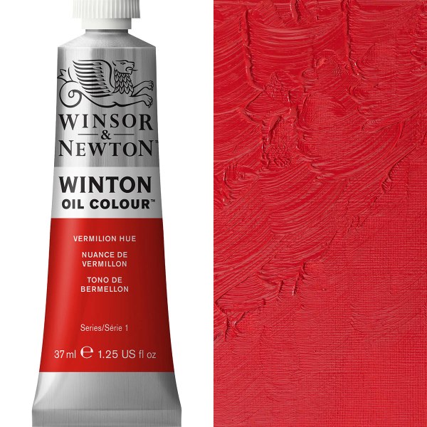 Winsor & Newton Winton Oil Paint 37ml Vermillion