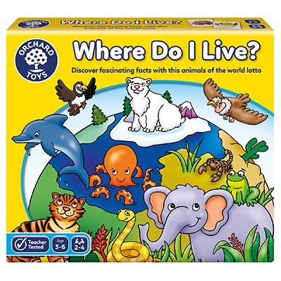 Where Do I Live? Lotto Game