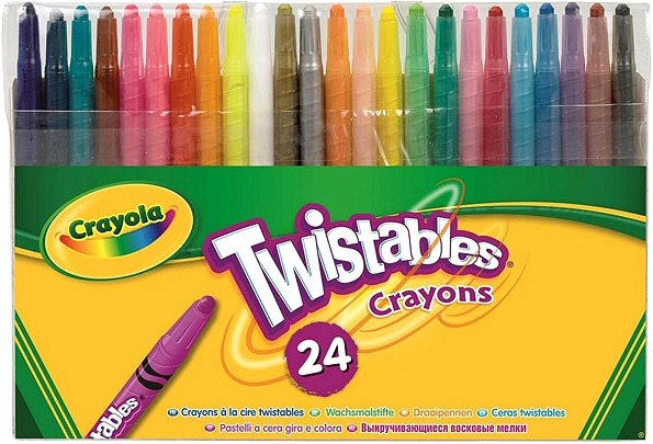 Crayola Twistable Crayons (Pack 24)