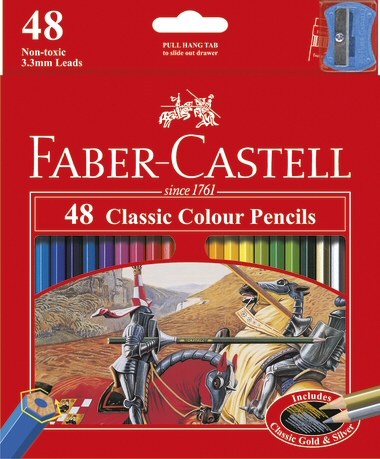 Faber-Castell Colouring Pencils (Pack 48)
