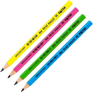 Fatih Junior Grip Triangular Strong Lead Pencil - Each
