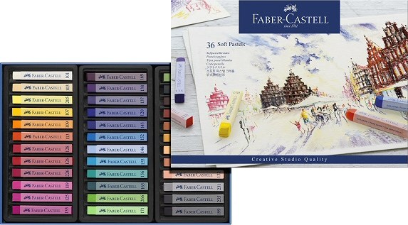 Faber-Castell Soft/Chalk Pastels (Pack 36)