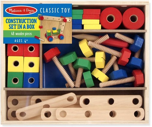 Wooden Construction Set 48 pieces