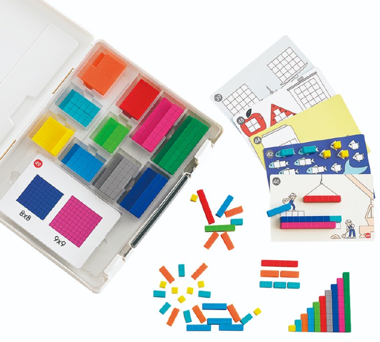 Number Rods To Go with Case Grooved (Set 282)