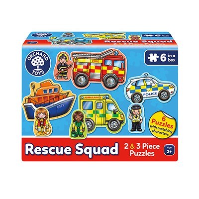 Baby Puzzles Rescue Squad (2 & 3 piece)