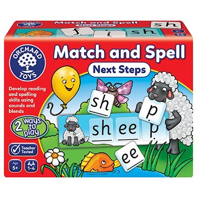 Match and Spell Nest Steps