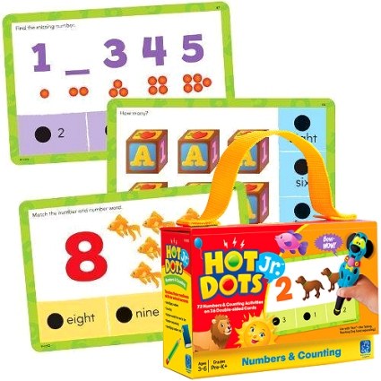 Hot Dots™ Jr. Card Set - Numbers & Counting