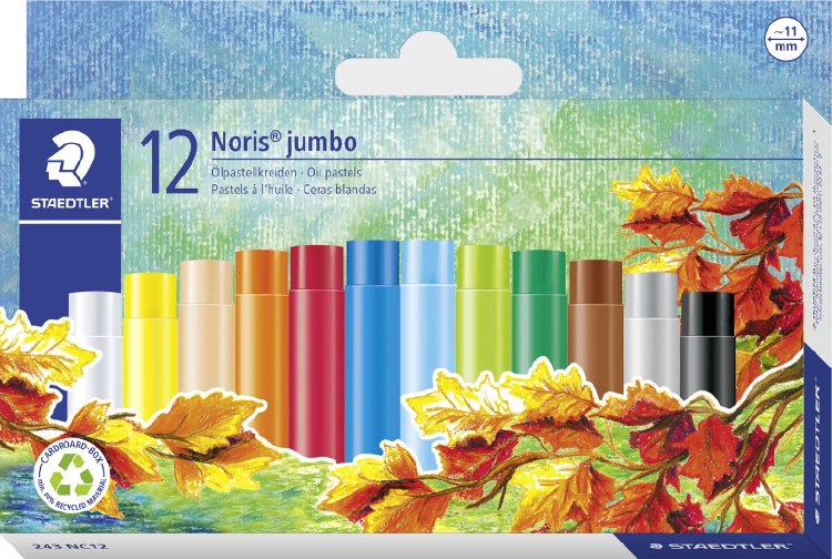 Staedtler JUMBO Oil Pastels (Pack 12)