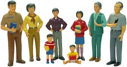 Asian Family (Set 8)