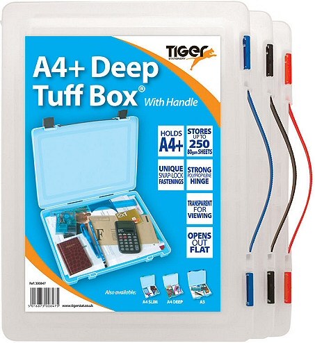 A4+ Deep Tuff Box with Handle