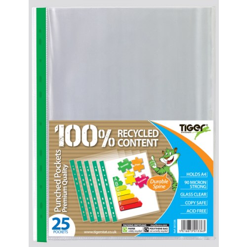 Heavy Duty Punched Pockets 90 Micron (Pack 25)
