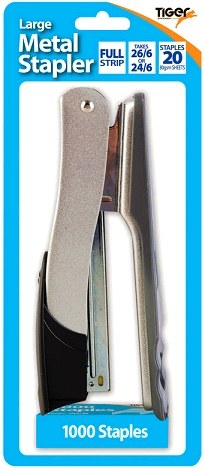 Full Strip Premium Metal Stapler & 1000 Staples