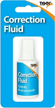 Tiger Correction Fluid Bottle