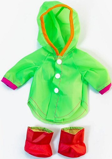 Raincoat & Boots for 32cm Doll