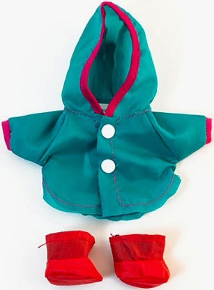 Raincoat & Boots for 21cm Doll