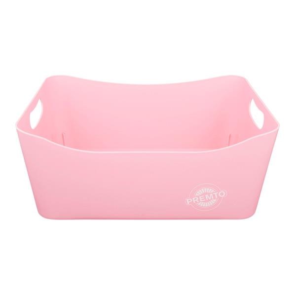 Large Storage Basket - Pink Sherbert