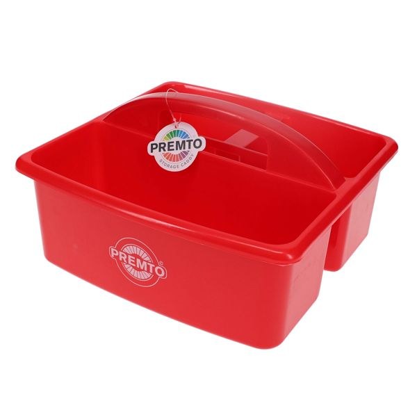 Storage Caddy - Ketchup Red