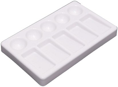 Small Rectangle 10 Well Paint Palette