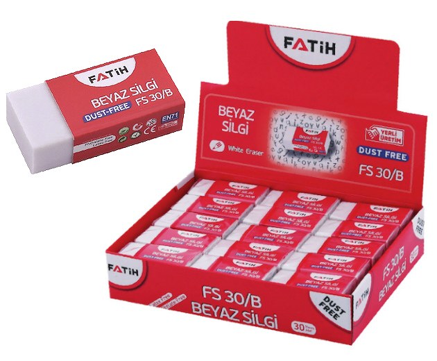 Fatih FS30B Mini Soft Erasers (Box 30)